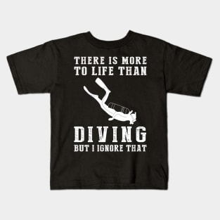 Diving Ignorance T-Shirt Kids T-Shirt